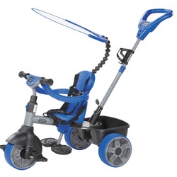 Little Tikes 小泰克 4合1推骑三轮车 蓝银 *2件