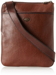 FOSSIL Estate Courier Bag 男款真皮单肩包