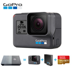 GoPro HERO 6 Black 电池内存卡礼盒套装