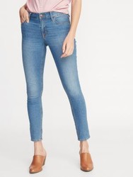 OLD NAVY  紧身中腰九分牛仔裤