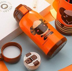 BeddyBear 杯具熊 儿童保温杯带吸管两用水壶