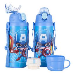 Disney 迪士尼 HM08 儿童保温杯 美国队长 500ml *3件