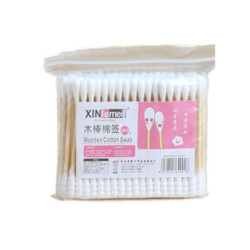 壹号桌 双头棉签 化妆棉签 家用木棒棉棒5*100只
