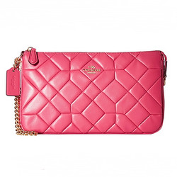 COACH 蔻驰 Canyon Quilted Nolita Wristlet 24 女士手拿包