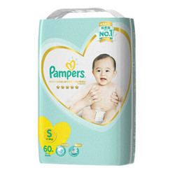 拼团价：Pampers 帮宝适 金质系列 紫帮升级版 婴儿纸尿裤 S号 60片