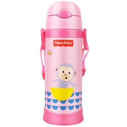 Fisher-Price 费雪 保温吸管水壶 粉色 420ml *2件+凑单品