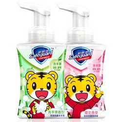 Safeguard 舒肤佳 巧虎洗手液 樱花 225ml+苹果 225ml *6件