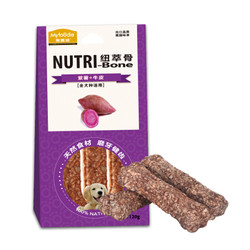 麦富迪 狗零食洁齿骨咬胶 紫薯味40g*3