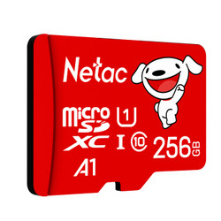Netac 朗科 MicroSDXC A1 UHS-I U1 TF存储卡 256GB 京东联名款