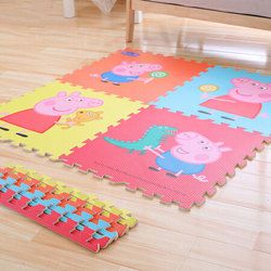 小猪佩奇 棒棒糖地垫 60*60*1cm *3件