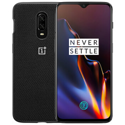 一加手机 6T 8GB+128GB 亮瓷黑 智能手机 尼龙全包壳套装