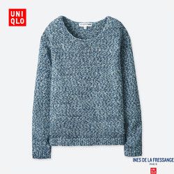 优衣库  416422 花式圆领针织衫(长袖)