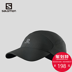 Salomon 萨洛蒙男女款户外跑步运动帽子 防泼水 SOFTSHELL CAP