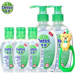 Dettol 滴露 免洗洗手液 200ml*2+50ml*3瓶