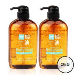 KUMANOYUSHI 熊野油脂 马油沐浴露 600ml *3件