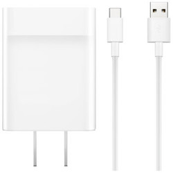 HUAWEI 华为 9V/2A电源适配器 带Type-C数据线 白色