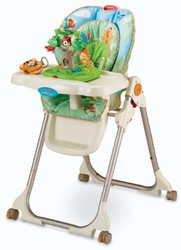 限会员：Fisher-Price 费雪 热带雨林 餐椅