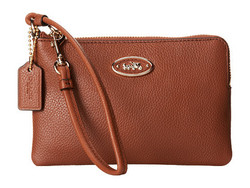 COACH Refined Grain small 手拿包