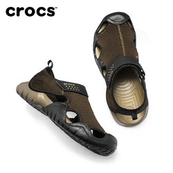 Crocs卡骆驰凉鞋 男 激浪夏季透气网布运动防滑凉鞋子|203967