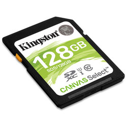 Kingston 金士顿 128GB 80MB/s SD Class10 UHS-I防水抗震高速存储卡