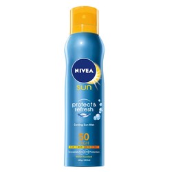 NIVEA 妮维雅 冰爽透明防晒喷雾 200ml *2件