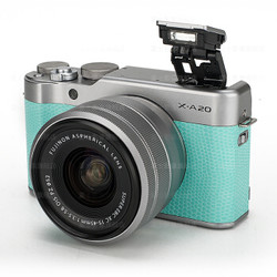 FUJIFILM 富士 XA20 数码相机套机（15-45mm）绿色