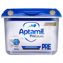 Aptamil 德国爱他美 白金版 安心罐 婴儿配方奶粉 Pre段 800g