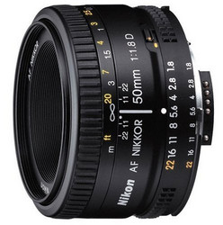 Nikon 尼康 AF Nikkor 50mmf/1.8D 单反镜头