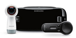 SAMSUNG/三星 Gear VR w /控制器 + SAMSUNG/三星 Gear 360 4K VR相机套装