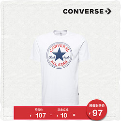 CONVERSE匡威官方Chuck Patch Tee 经典LOGO短T 男款 10007887