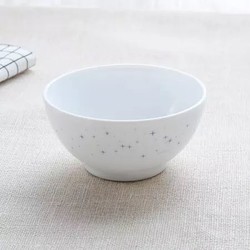 乐美雅（Luminarc）迪瓦丽星空饭碗钢化玻璃盘玻璃碗沙拉碗汤碗饭12cm 6只装 N3380-6