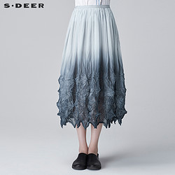 s.deer 圣迪奥 S17181155 女士半身裙