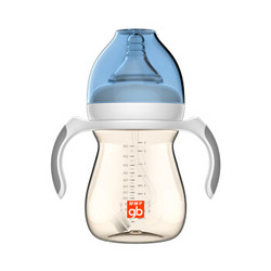 gb 好孩子 小饿魔系列 宽口径吸管PPSU奶瓶 240ml *2件