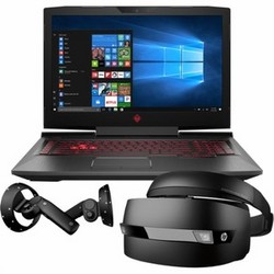 HP OMEN 17 游戏本 (i7 7700HQ, RX580, 12GB, 1TB) + HP MR套装