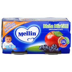 Mellin 美林 苹果蓝莓泥 100克*2 *7件