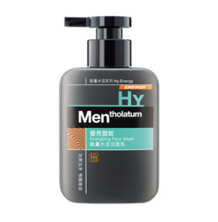 曼秀雷敦（Mentholatum）能量水活洁面乳150ml（补水保湿 男士洗面奶 唤醒倦容 洁净醒肤） *5件