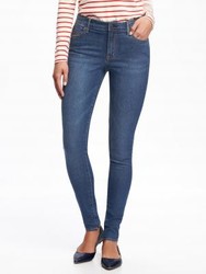 Old Navy 000602513 中腰窄腿牛仔裤女