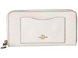 COACH 蔻驰 Crossgrain Leather Accordion Zip 女式真皮长款钱包