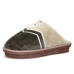 回力  棉拖鞋男家居厚底室内毛拖 WST-2279 军绿 42-43