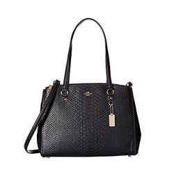 COACH 蔻驰 Stamped Snakeskin Stanton Carryall 女士手提斜挎包
