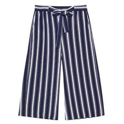 SPAO SPTA725G09 女式条纹系带长款西装裤