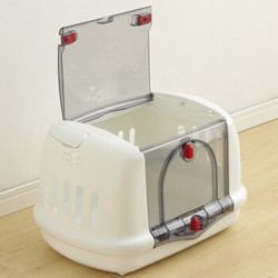 IRIS 爱丽思 便携宠物笼 白色 *3件