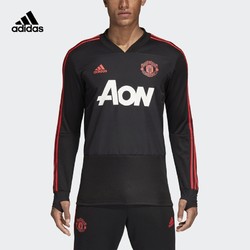 阿迪达斯官方adidas MUFC TR TOP 男足球曼联训练针织上装 CW7590