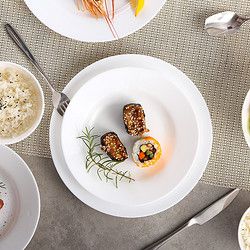 乐美雅 欧式西餐盘子 2只装