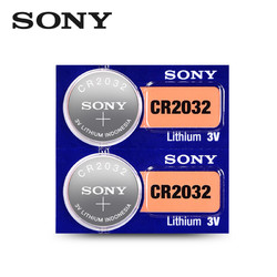 SONY 索尼 CR2032 纽扣电池 2粒装