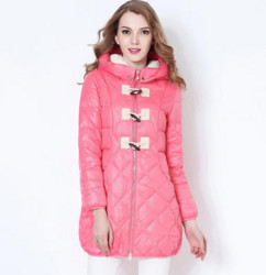 雅鹿 YO30590 女士中长款羽绒服