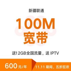 2017 联通宽带100M