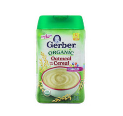 Gerber 嘉宝 婴幼儿有机燕麦米粉 一段 227g