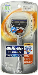 凑单佳品：Gillette 吉列 Fusion Proglide Silvertouch 手动剃须刀
