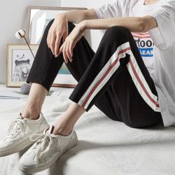 Tonlion 唐狮 6231200934229 女士加厚加绒运动裤